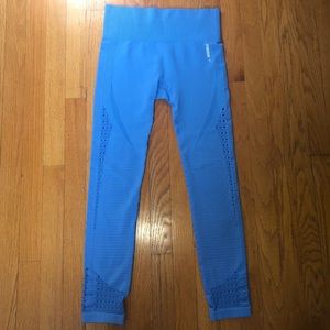 Women’s blue Gymshark leggings